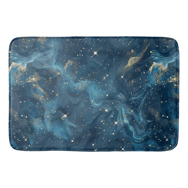 Celestial Constellation - Stjärnighet (8) Badrumsmatta (Framsidan)