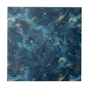 Celestial Constellation - Stjärnighet (8) Kakelplatta
