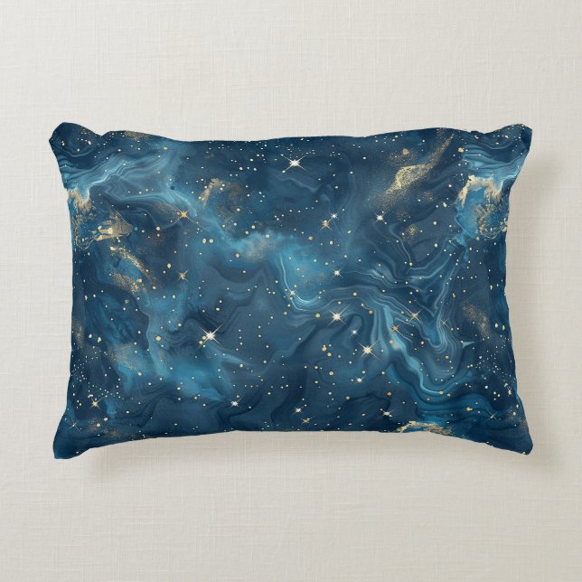 Celestial Constellation - Stjärnighet (8) Prydnadskudde (Framsidan)