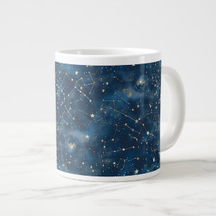 Celestial Constellation - Stjärnnatt (6) Jumbo Mugg