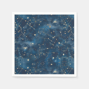 Celestial Constellation - Stjärnnatt (6) Pappersservett