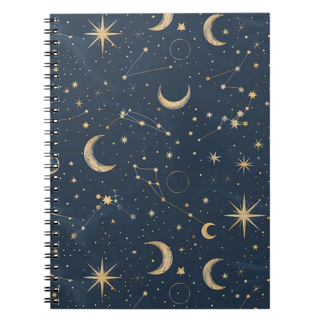 Celestial Constellation - Stjärnnatten (1) Anteckningsbok (Framsidan)