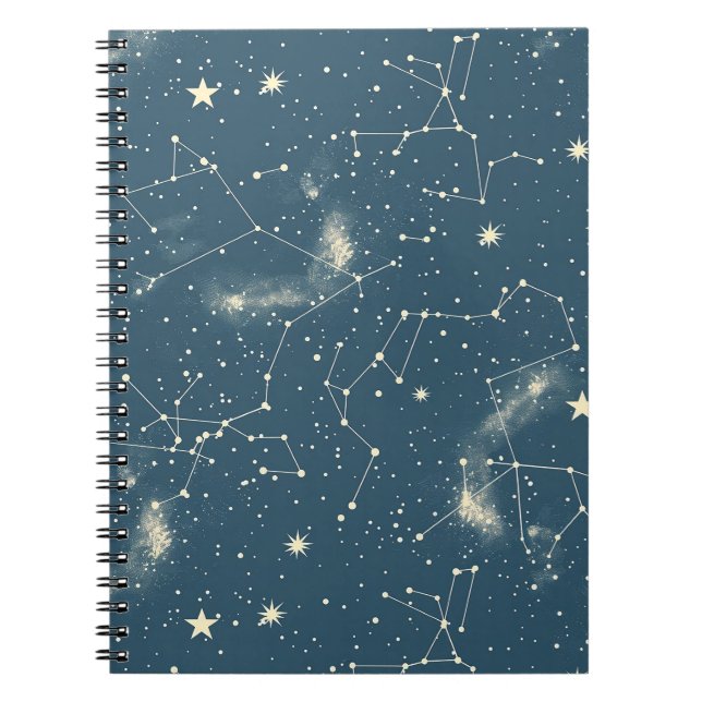 Celestial Constellation - Stjärnnatten (2) Anteckningsbok (Framsidan)