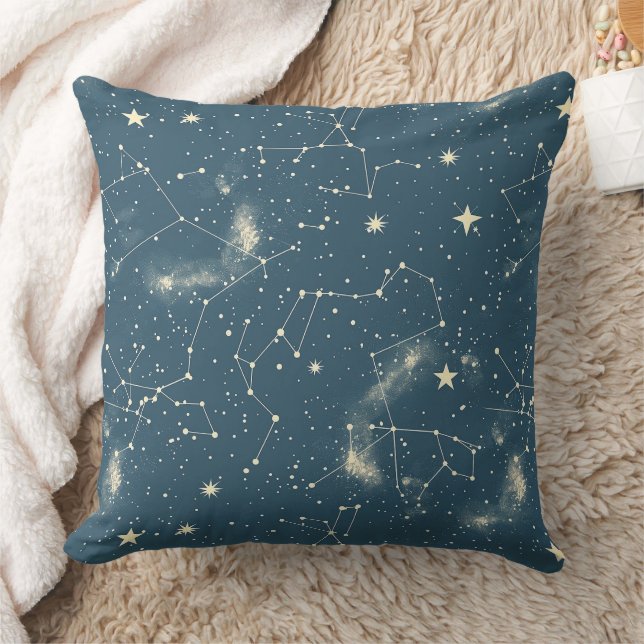 Celestial Constellation - Stjärnnatten (2) Kudde (Filt)
