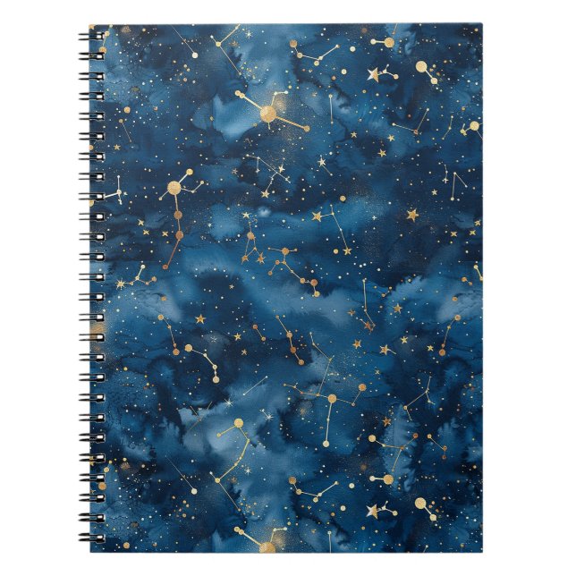 Celestial Constellation - Stjärnnatten (7) Anteckningsbok (Framsidan)