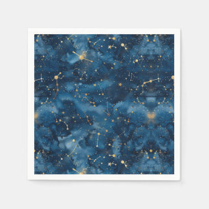Celestial Constellation - Stjärnnatten (7) Pappersservett