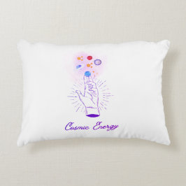 Celestial Cosmic Hand Accent Kudd - Minimalistisk  Prydnadskudde