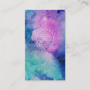 *~* Celestial Cosmos Universe Nebula Nirvana Visitkort