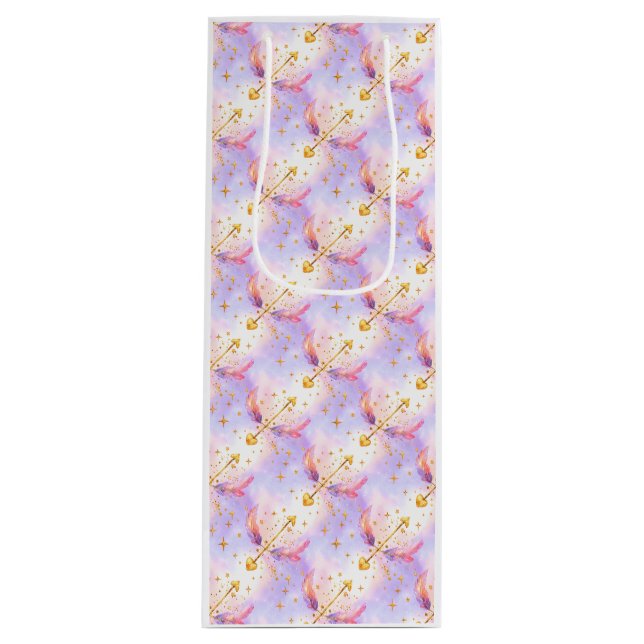 Celestial Cupid – Pastel Arrows & Golden Stars (Framsidan)