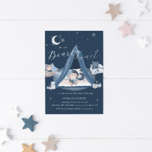 Celestial Cute Barly Wait Baby Shower Inbjudningar