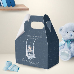 Celestial Cute Bear Baby Shower Presentaskar