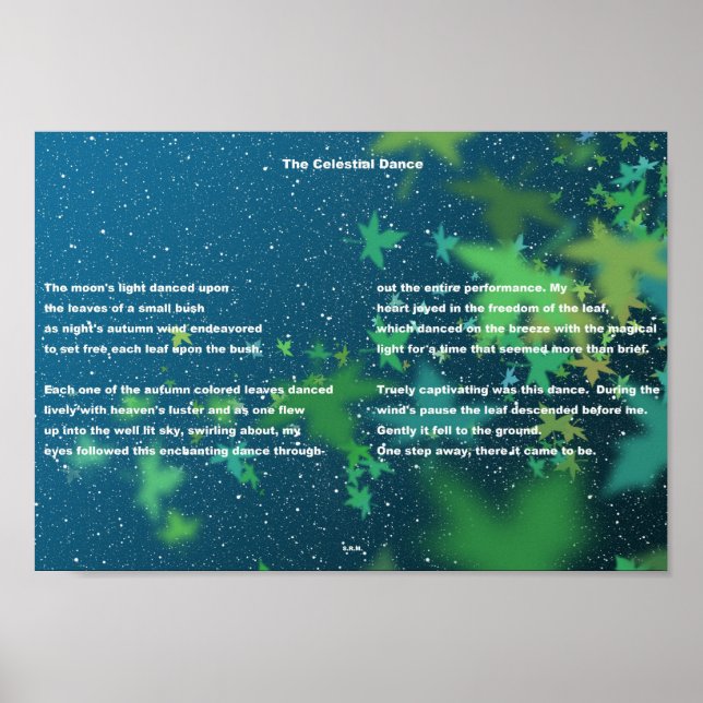 Celestial Dance Poster (Framsidan)