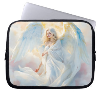 Celestial Dawn - Angel of Peace and Light Laptop Fodral
