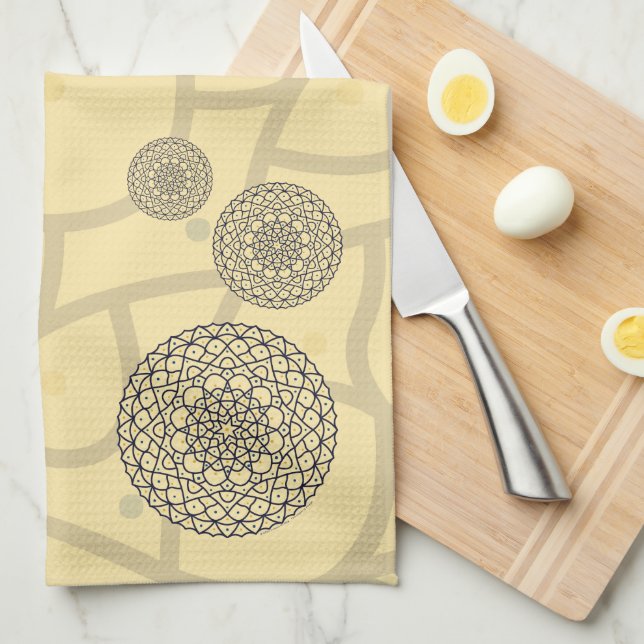 Celestial Day Hand Towel Kökshandduk (Vikt i Fjärdedel)