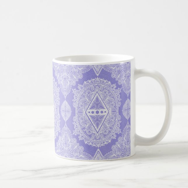 Celestial Diamond Mandala Kaffemugg (Höger)