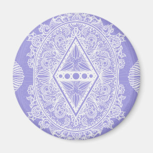 Celestial Diamond Mandala Magnet