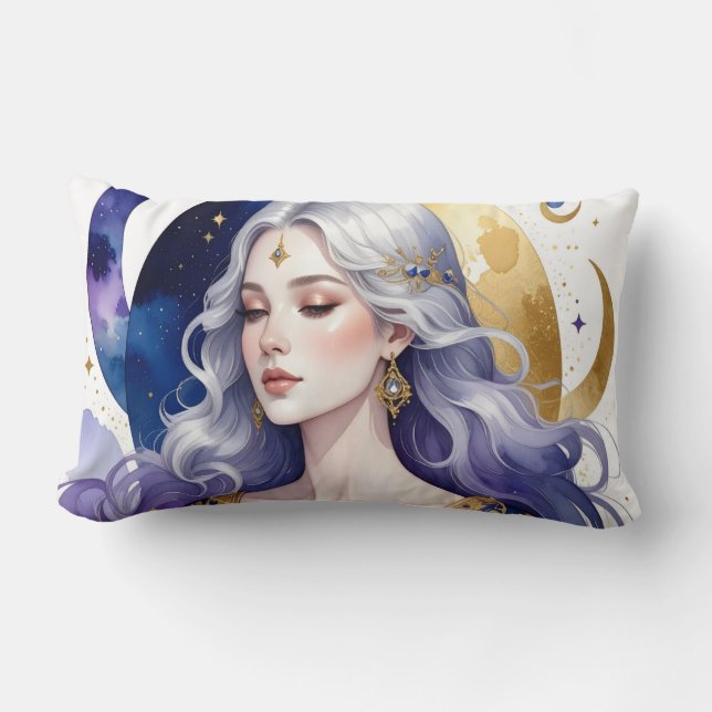  Celestial Divine Feminine Spiritual Coffee Cup   Lumbarkudde (Framsida)