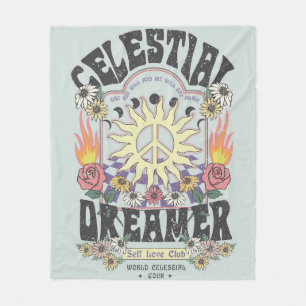 CELESTIAL DREAMER SOL RO TSHIRT-grafik DESIGNhi Fleecefilt