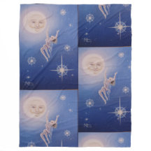 Celestial Dreamland Måne Blanket