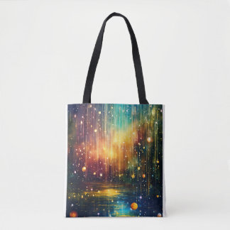 "Celestial Dreams: Magic Rain and Starry Himmel T Tygkasse