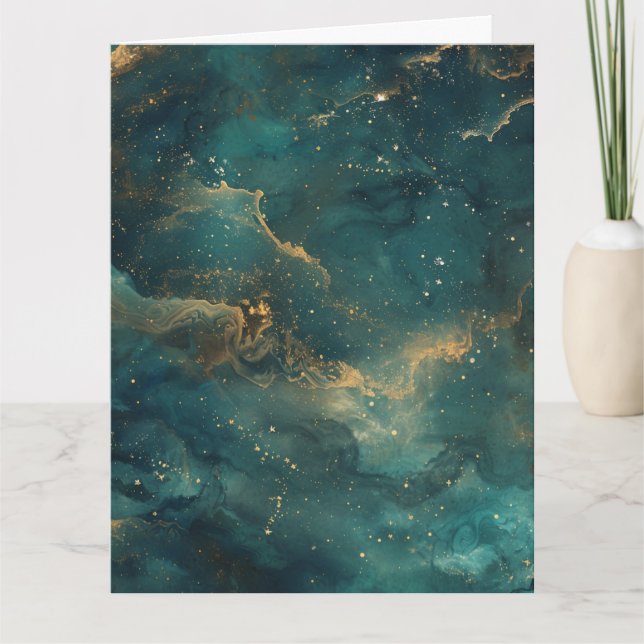 Celestial Dreamscape Card Kort (Framsida)