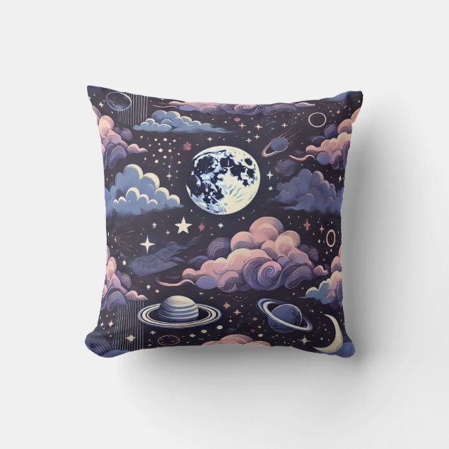 Celestial Dreamscape Kudde (Framsida)