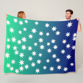 Celestial Dreamscape Star Blanket Fleecefilt