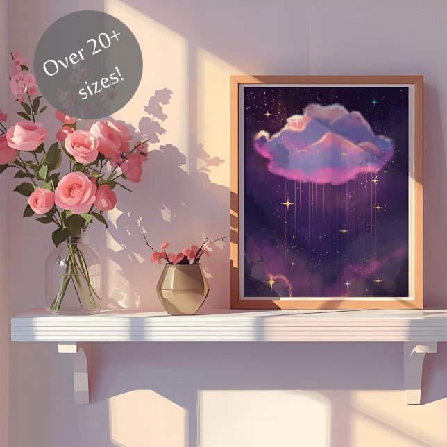 Celestial Dreamy Cloud Art Poster (Skapare uppladdad)