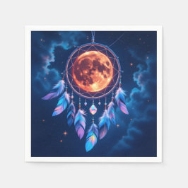 Celestial Eclipse Dreamcatcher Pappersservett