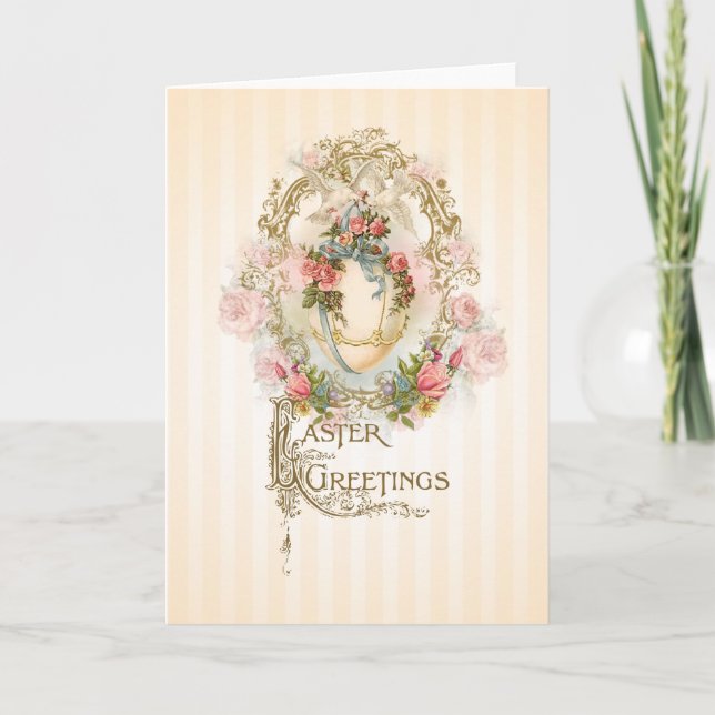 Celestial Egg - hälsningskort för Påsk Helgkort (Framsida)