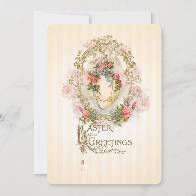 Celestial Egg - Påsk Hälsning Inbjudan (Framsida)