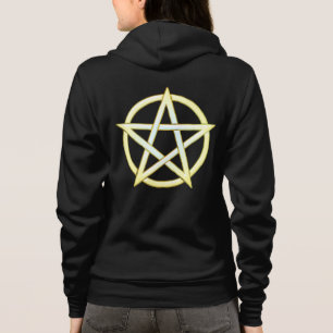 Celestial Elegance: Pearl Pentagram T Shirt