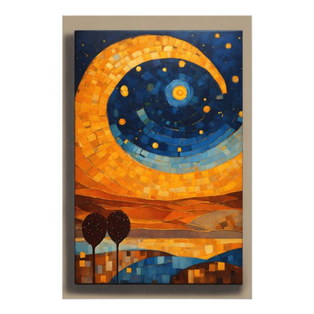 Celestial Embrace Fototryck (Framsidan)