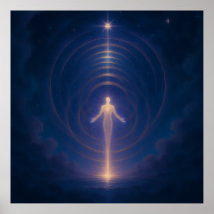 Celestial Energiväckande Väggkonst