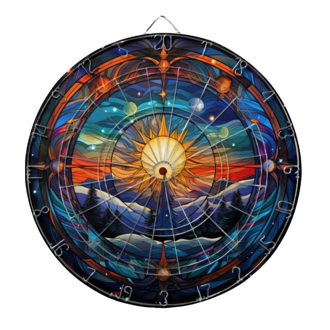 Celestial Escape Dartboard Darttavla (Framsidan)