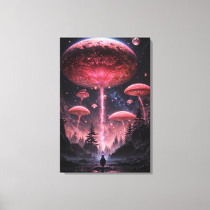 "Celestial Explorer: Journey bortom the Unknown" Canvastryck