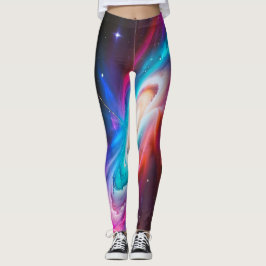 Celestial Fantasy Black Hål Leggings