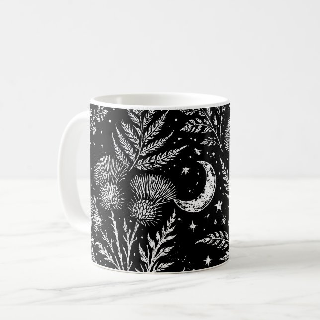 Celestial Fern Moon Mug Kaffemugg (Framsida vänster)