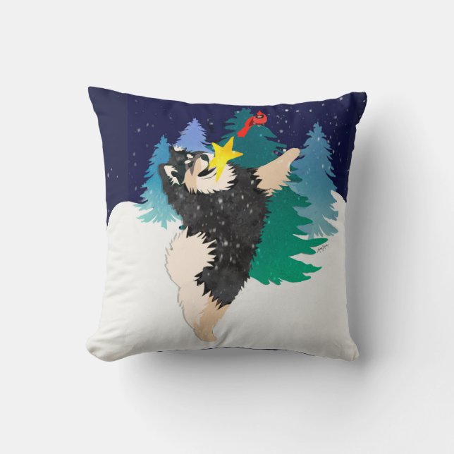 CELESTIAL-FINSKA LAPPHUND-Pillow Kudde (Framsida)