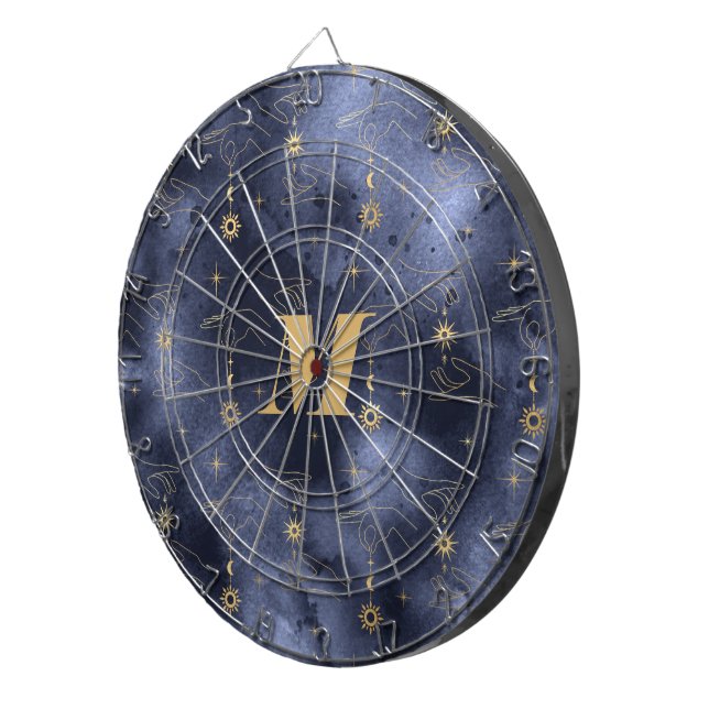 Celestial firande Tarot Card Hand Astrologer Darttavla (Högra Framsidan)