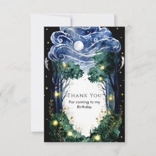 Celestial Firefly Woodland Birthday Tack Kort