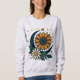 Celestial Flower Women's Sweatshirt T Shirt