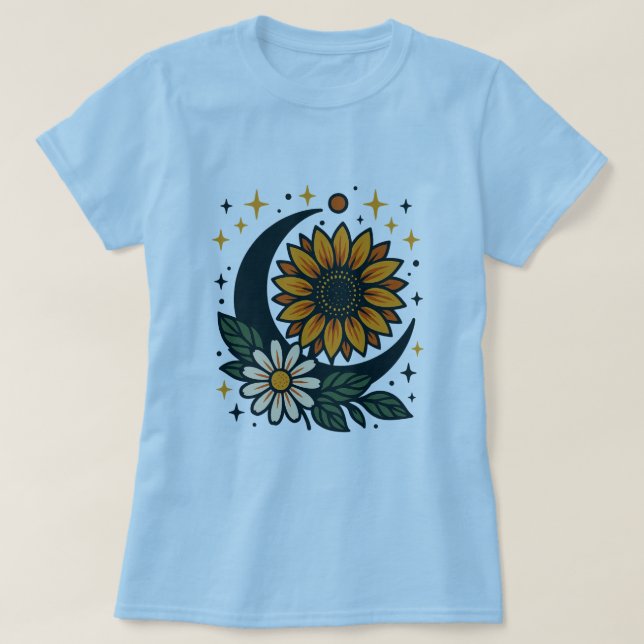 Celestial Flower Women's T-Shirt (Design framsida)