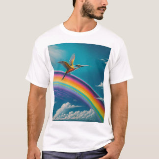 Celestial flygning t shirt