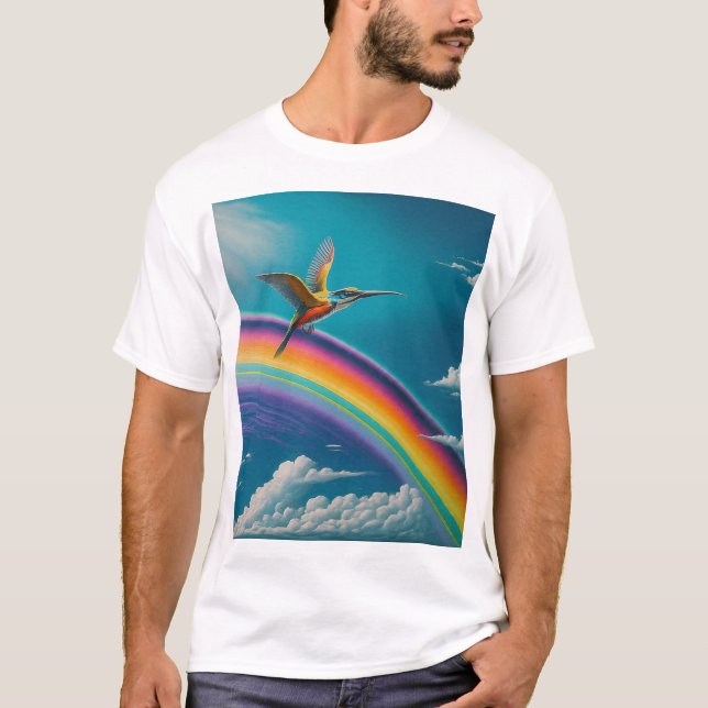 Celestial flygning t shirt (Framsida)