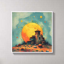 Celestial Fortress Canvastryck