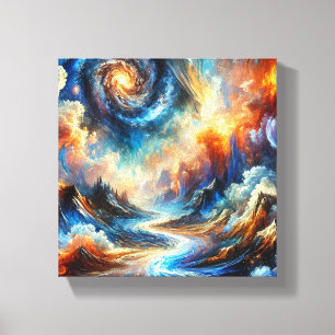 Celestial Fusion Canvastryck