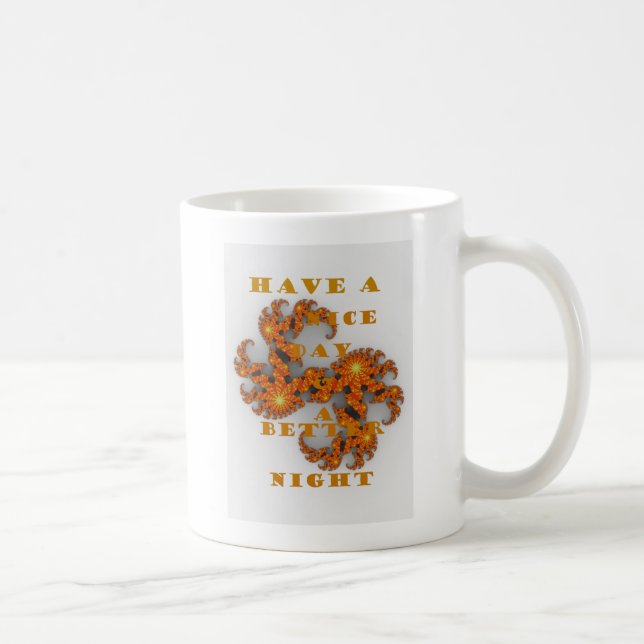 Celestial Galactie har en trevlig dag och bättre n Kaffemugg (Höger)