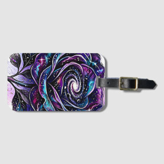 Celestial Galax Ros Spiralnebulosa Anpassad Produk Bagagebricka