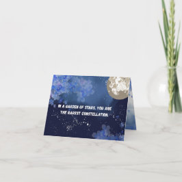Celestial Garden Birthday Card Kort